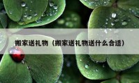 搬家送礼物（搬家送礼物送什么合适）