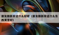 朋友搬新家送什么好呢（朋友搬新家送什么东西寓意好）