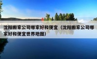 沈阳搬家公司哪家好和便宜（沈阳搬家公司哪家好和便宜世界地图）