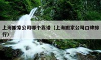 上海搬家公司哪个靠谱（上海搬家公司口碑排行）