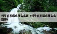 领导搬家送点什么东西（领导搬家送点什么东西好）