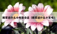 搬家送什么小电器合适（搬家送什么小家电）