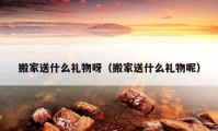 搬家送什么礼物呀（搬家送什么礼物呢）