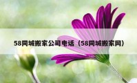 58同城搬家公司电话（58同城搬家网）