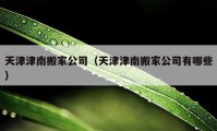 天津津南搬家公司（天津津南搬家公司有哪些）