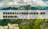 朋友搬家送什么礼物合适1000左右（朋友搬家送啥礼物）